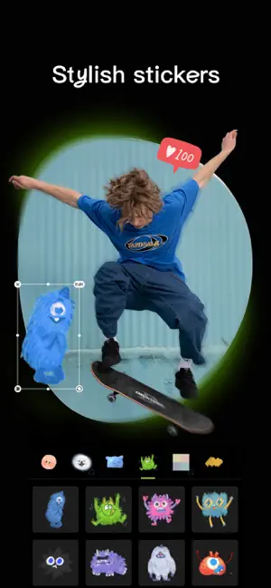 Hypic Mod APK Stylish Stickers